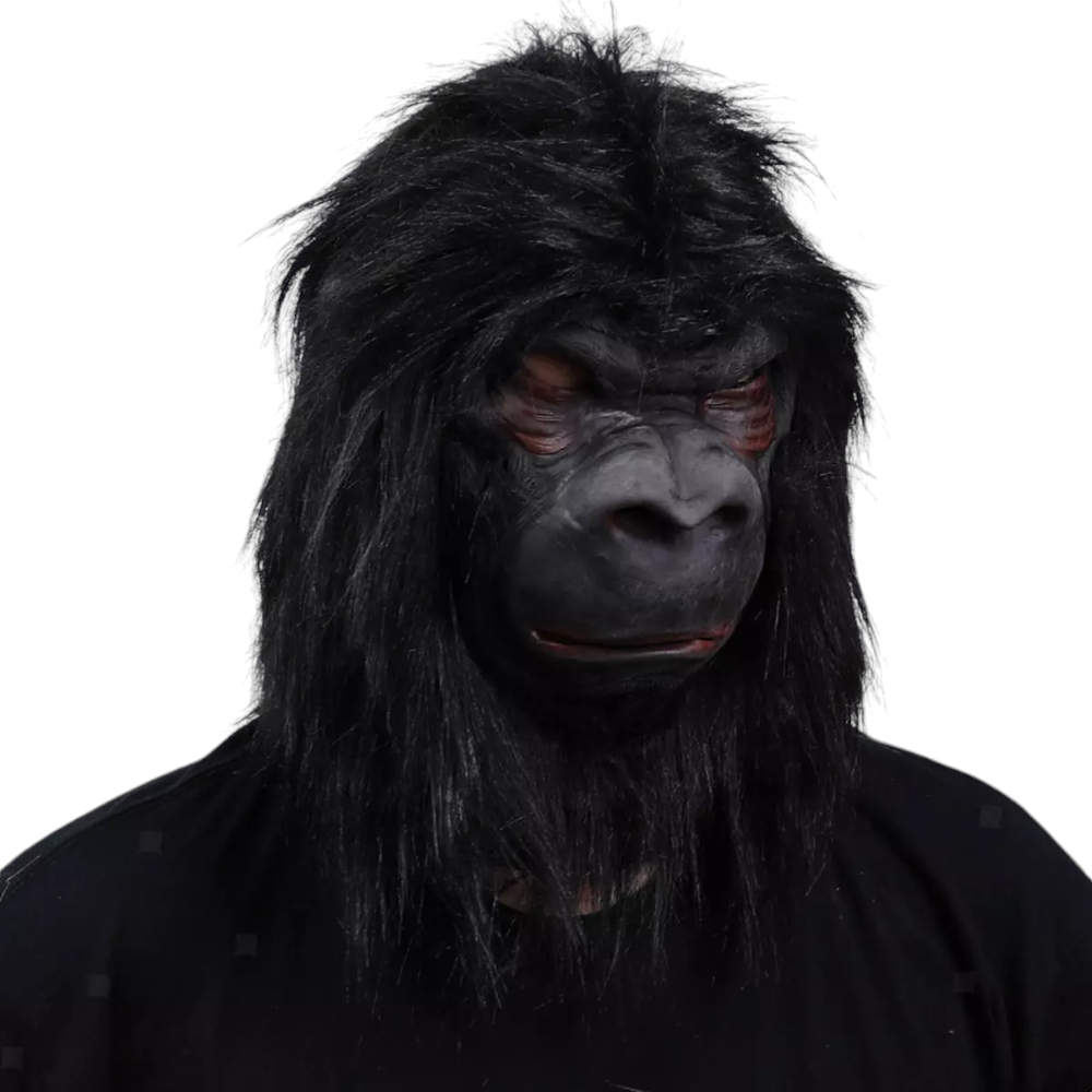 Masca Gorila pentru adulti, latex, ideala pentru petreceri de Halloween, Anul Nou, carnaval, bal mascat