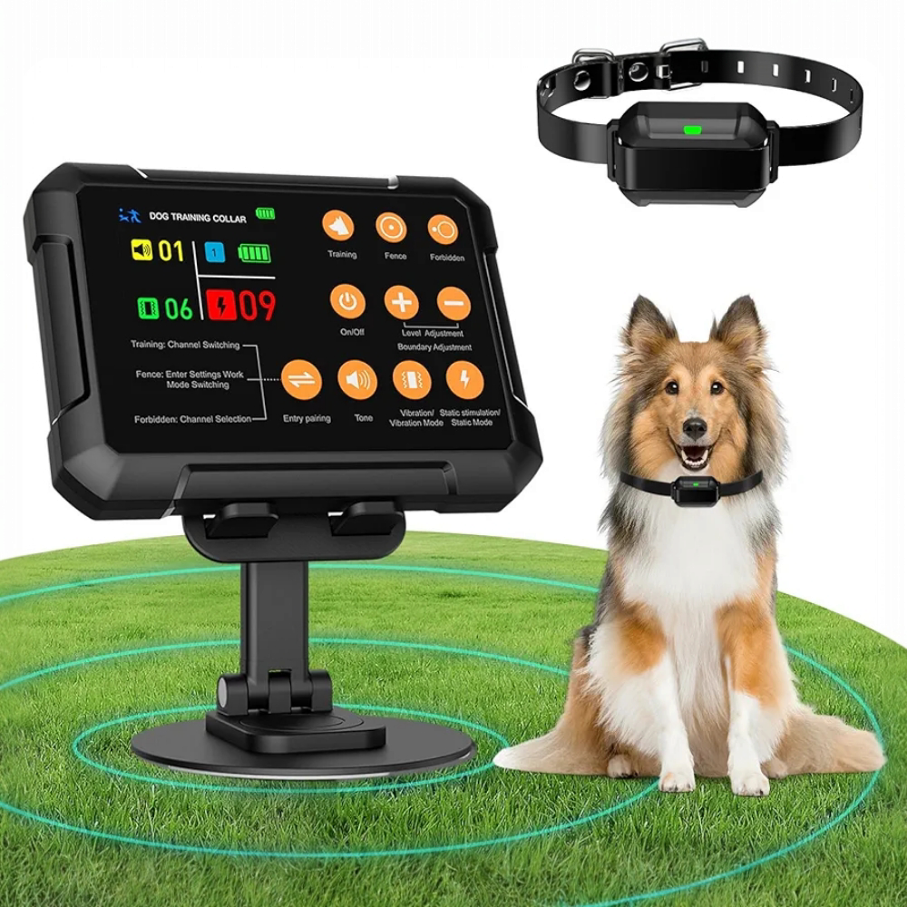 Gard fara fir cu radar precis pentru caini, dresaj caini, monitorizarein timp real a distantei, pentru interior si exterior, zona interzisa - imagine 10