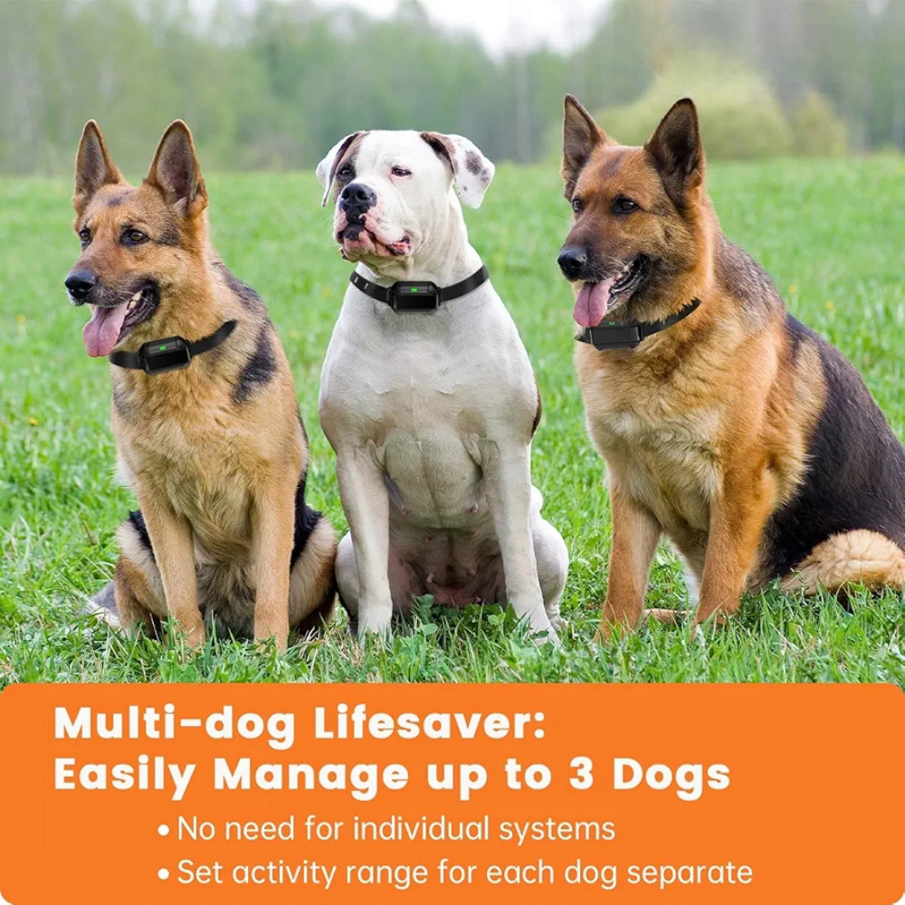 Gard fara fir cu radar precis pentru caini, dresaj caini, monitorizarein timp real a distantei, pentru interior si exterior, zona interzisa - imagine 7