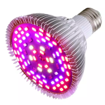 Bec led E27 pentru cresterea plantelor si legumelor,100W, 150 leduri, spectru complet