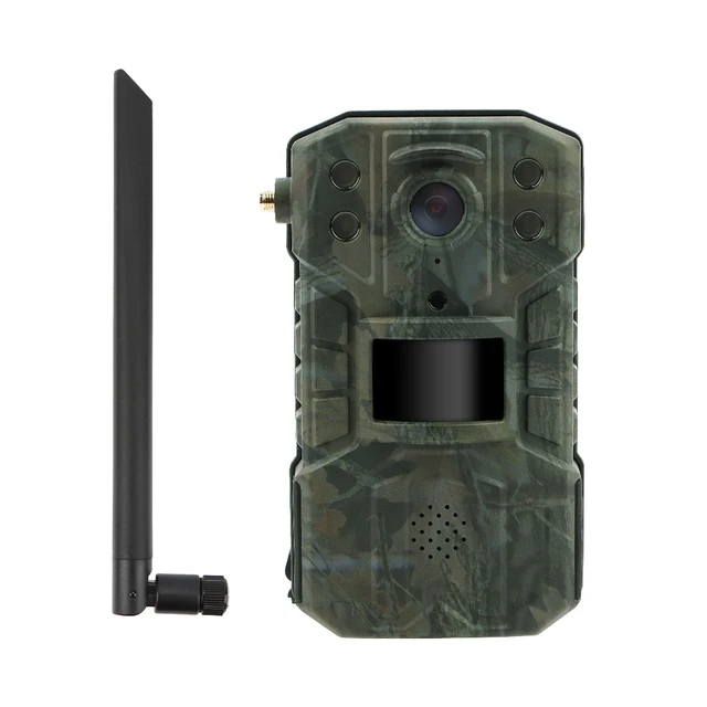 Camera de vanatoare profesionala 4G cu aplicatie mobila, rezolutie video 2,7 K, viteza de declansare 0,5 s, transmisiune live, microfon, vedere nocturna
