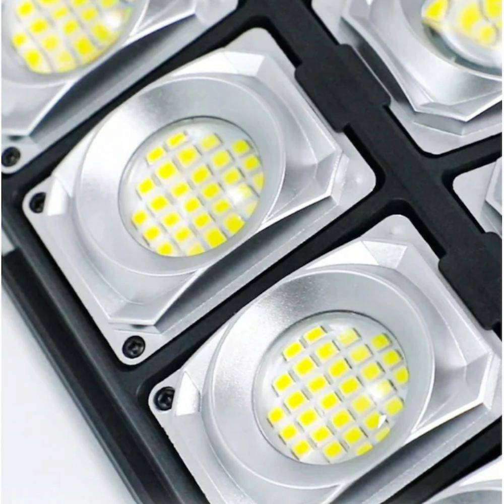 Lampa solara stradala cu 10 casete W789A-5, 80W, IP65