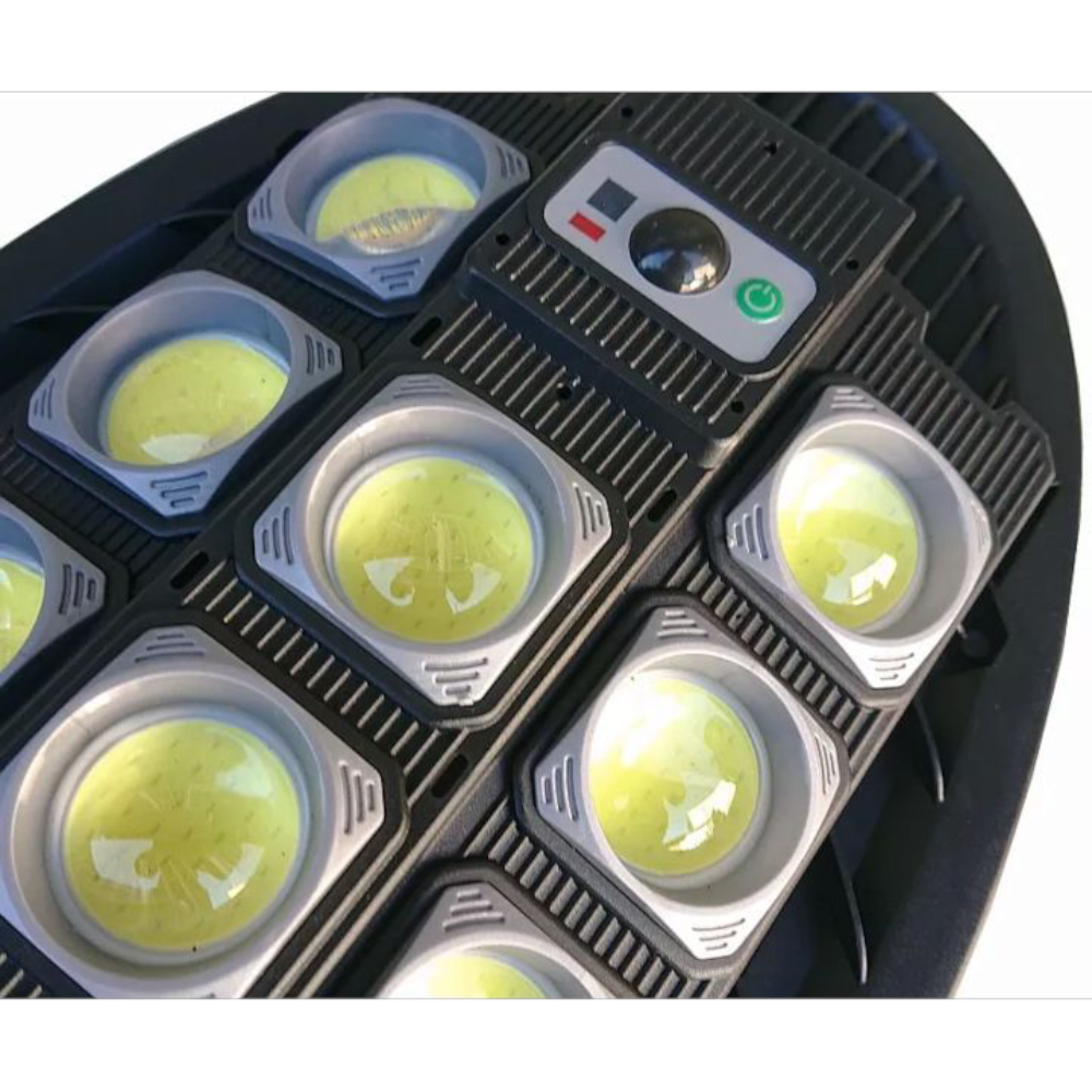 Lampa solara stradala cu 20 LED COB si telecomanda, senzor de miscare, protectie IP65