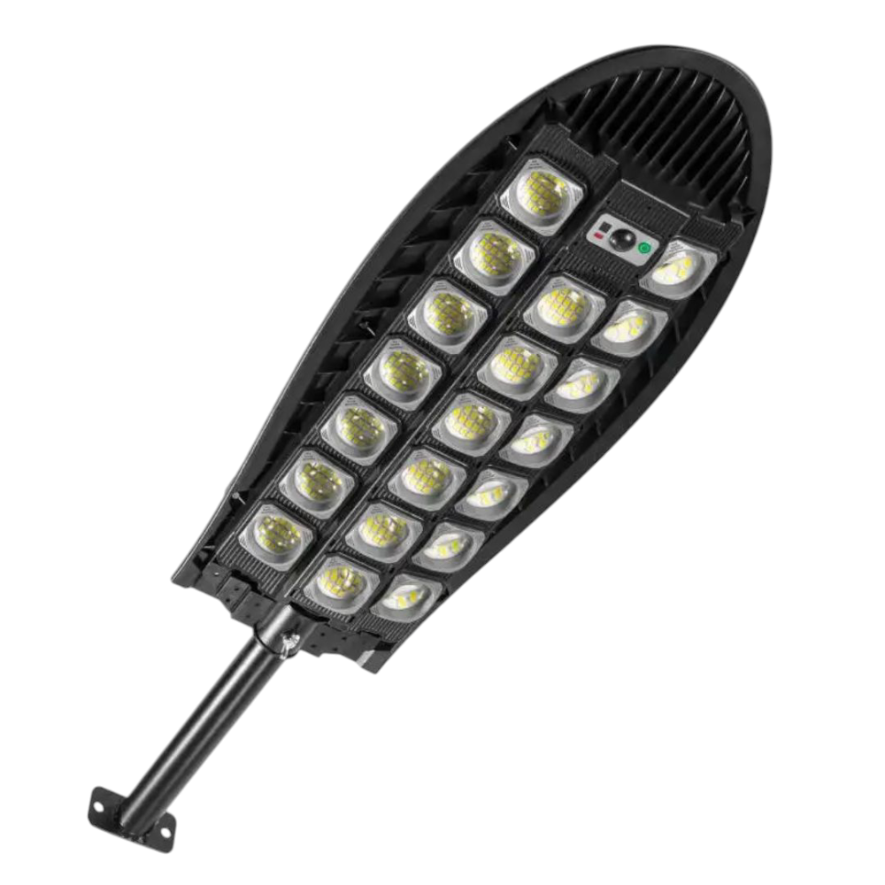 Lampa solara stradala cu 20 LED COB si telecomanda, senzor de miscare, protectie IP65