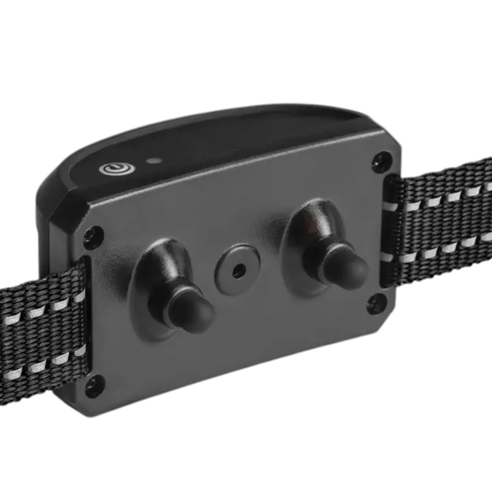 Gard electric fara fir pentru caini incapatanati, sistem de retinere a limitelor animalelor de companie, zgarda cu soc reincarcabil, IP67, raza reglabila, pentru 2 caini