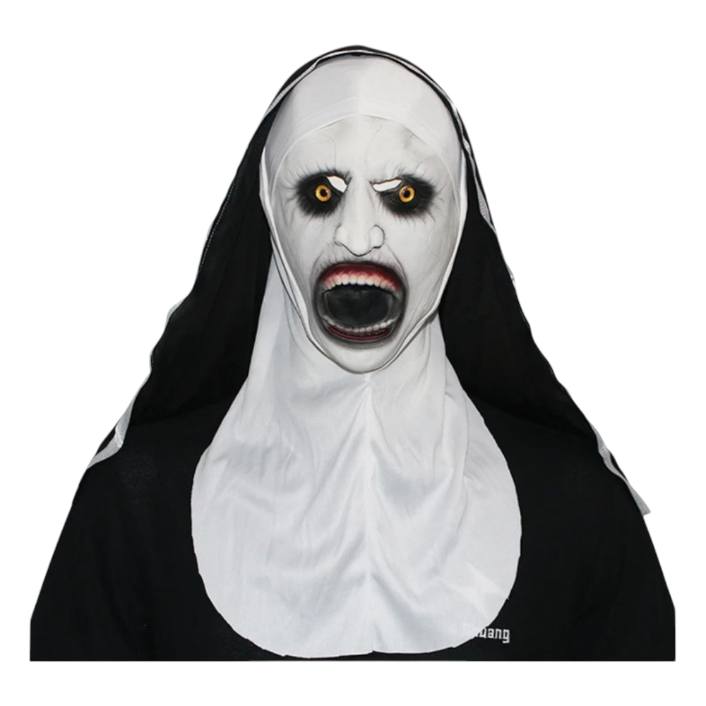 Mască Horror Călugăriță Demonică